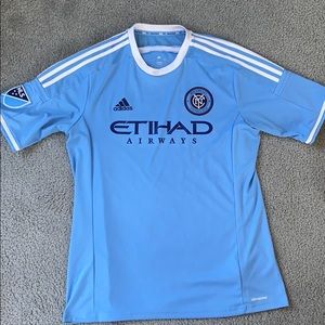 Etihad Airways soccer jersey